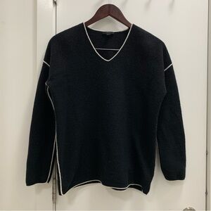 COS Black V-Neck women’s  Sweater xs